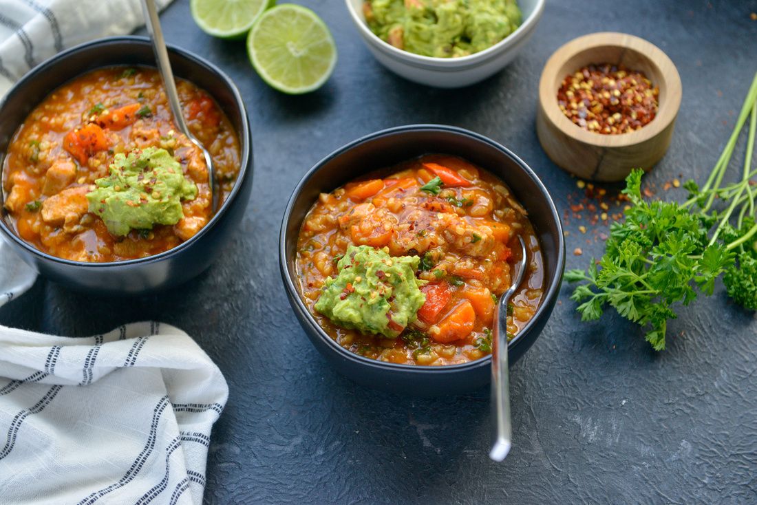 Spiced Chicken and Rice Stew Recipe Nourishing Meals®